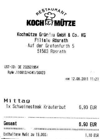 adhe Hffner Kochmtze Restaurant